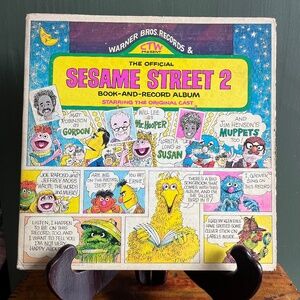 Vintage 1971 Sesame Street 2 Album Book (No Record)